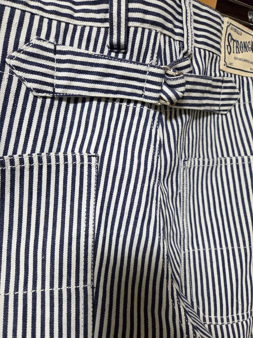 StrongHold　ストライプ ワークパンツ ヒッコリー パンツ