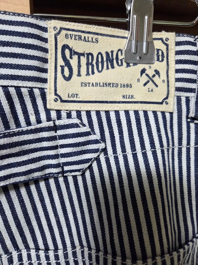 StrongHold　ストライプ ワークパンツ ヒッコリー パンツ