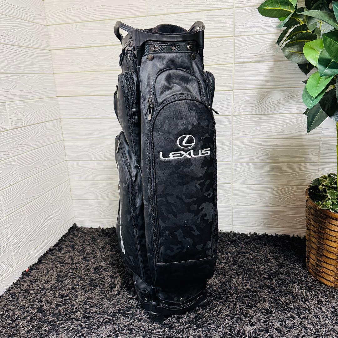 専用 レクサス カモフラ柄　ゴルフ　キャディーバッグ　カート式