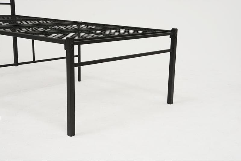 アウトレット　　シングルベッド ハイタイプ　ブラック