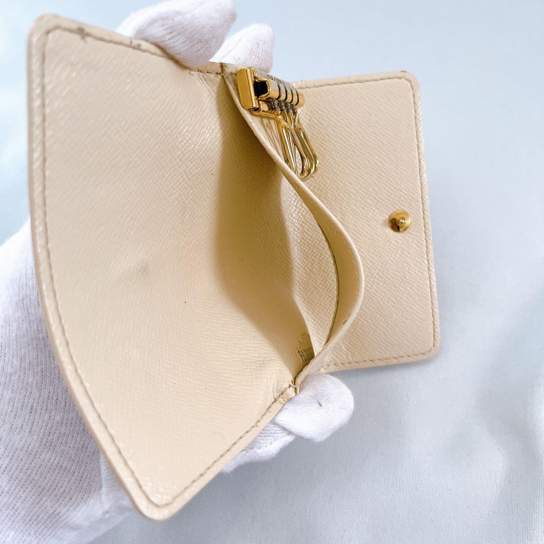 【まるる】付属品あり ルイヴィトン ダミエ アズール ミュルティクレ4