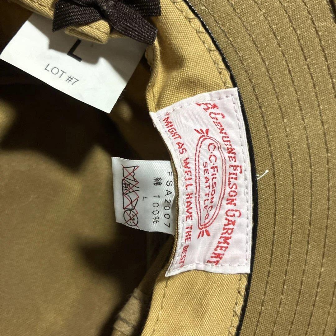 Filson オイルドコットンパッカーハットブラウン ティンクロス茶色アメリカ製