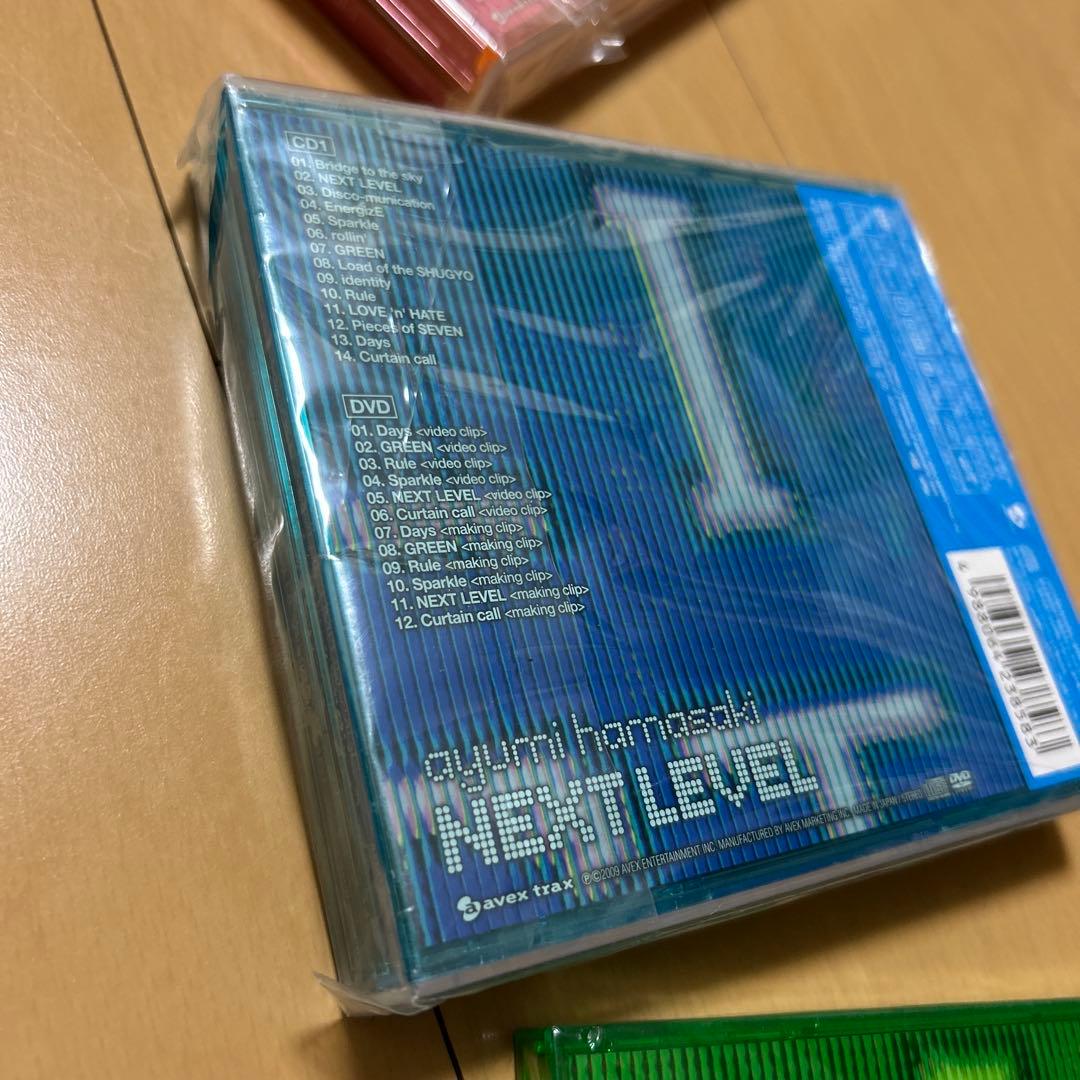 【即購入ok!!】浜崎あゆみ NEXT LEVEL 新品未開封初回3種セット！！