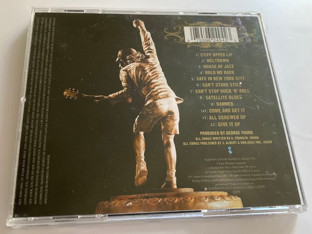 レア　acdc 直筆　サイン　ac/dc アンガスヤング　ハードロック