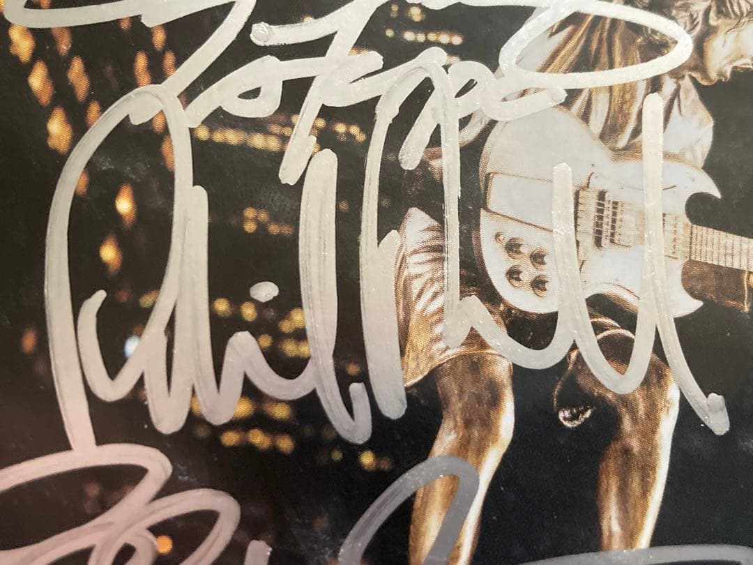 レア　acdc 直筆　サイン　ac/dc アンガスヤング　ハードロック