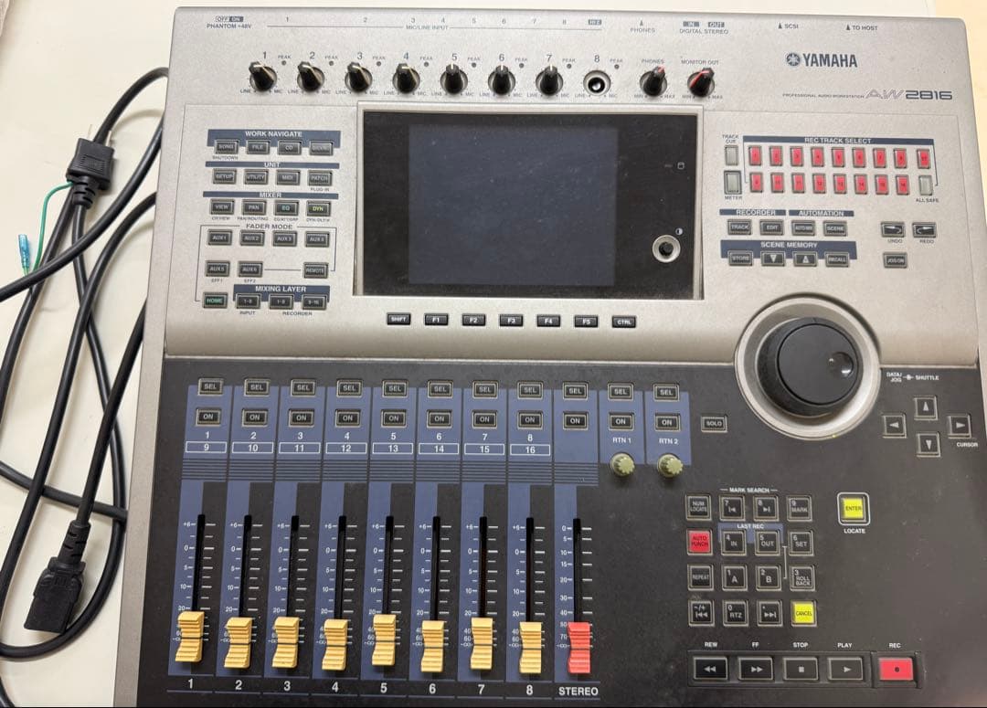 【希少】YAMAHA ヤマハ AW2816 ミキサー 音響機器 送料無料匿名配送