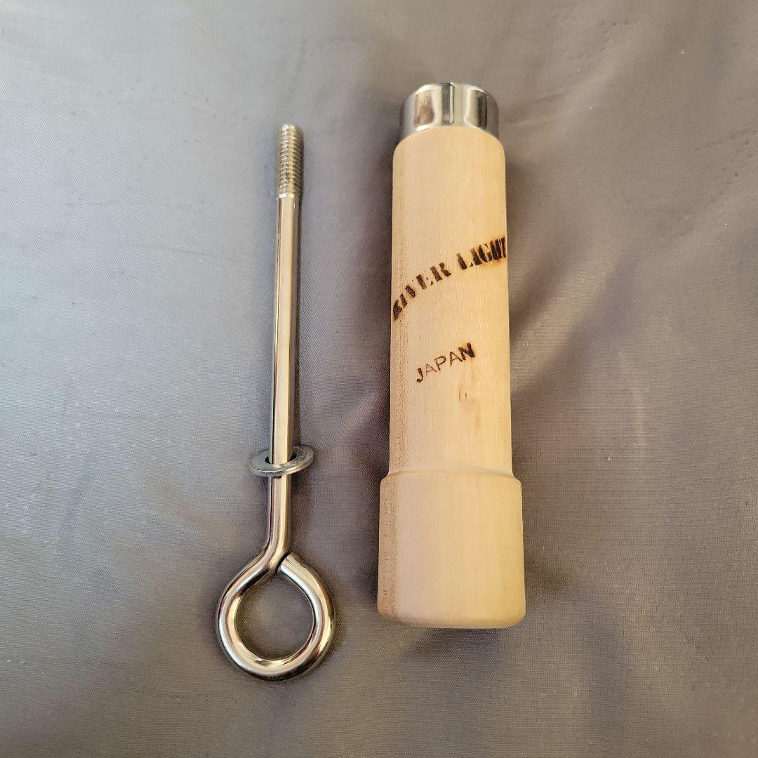 未使用 リバーライト フライパン 28cm 木製ハンドル 鉄フライパン