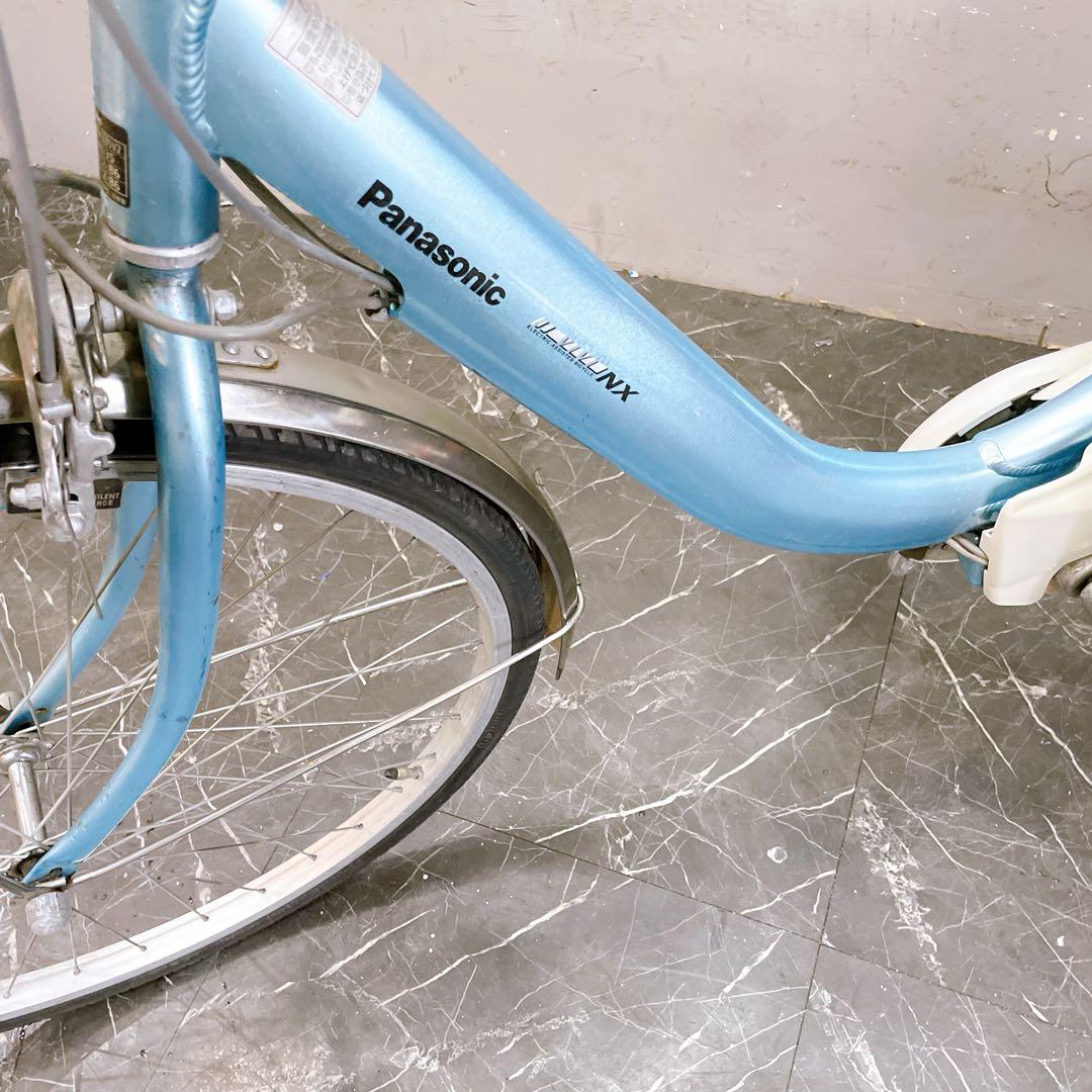 愛知セール価格【722】電動自転車 Panasonic vivi NX 水色