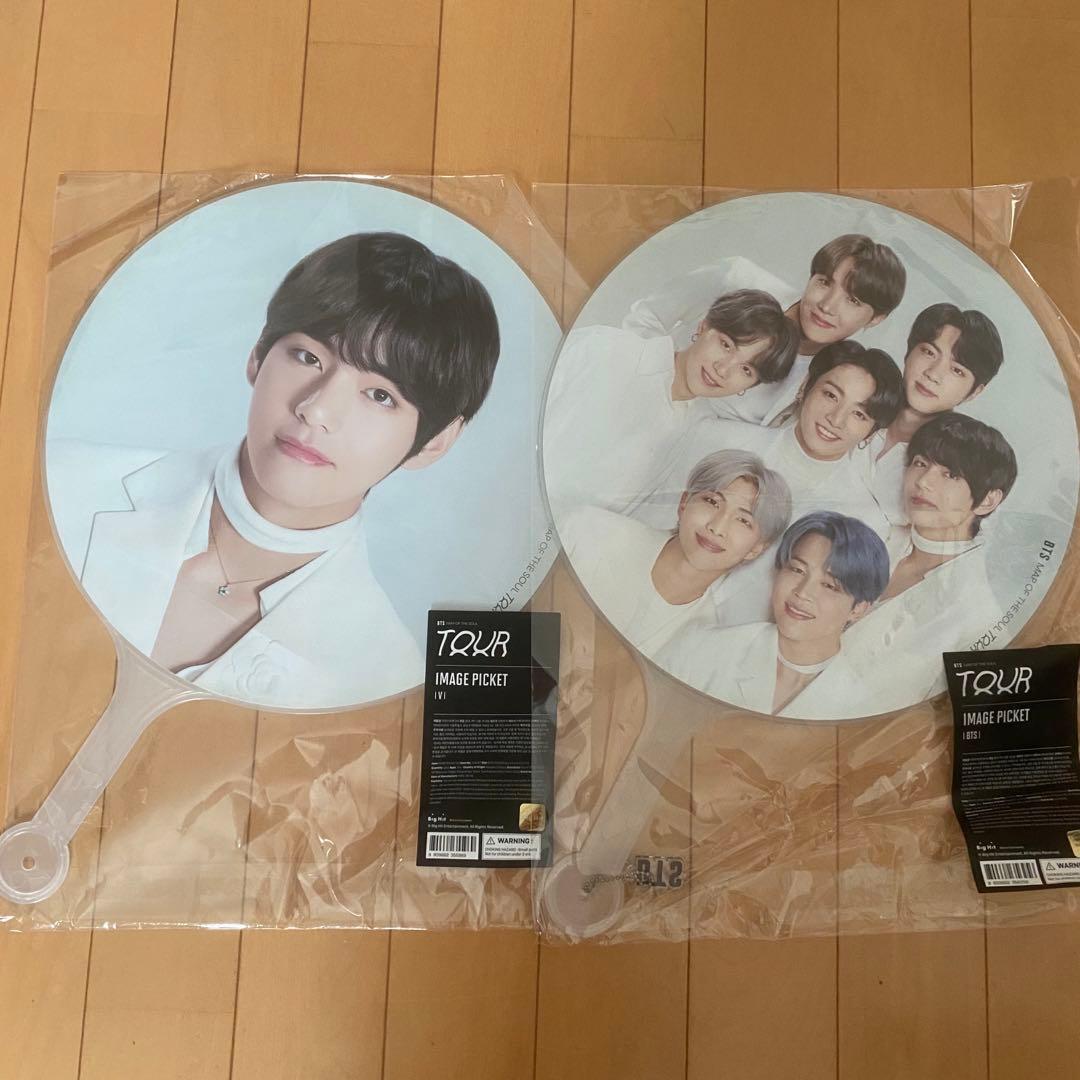 防弾少年団　BTS テヒョン　グッズセット　フラッグ　プレミアムフォト　うちわ