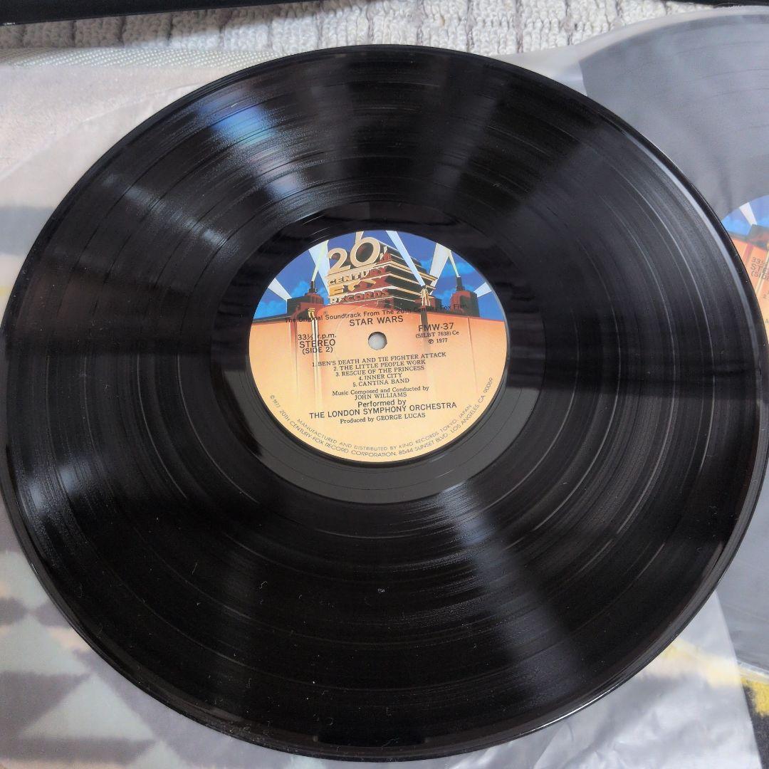美品 STAR WARS サウンドトラック レコード ダース・ベイダー