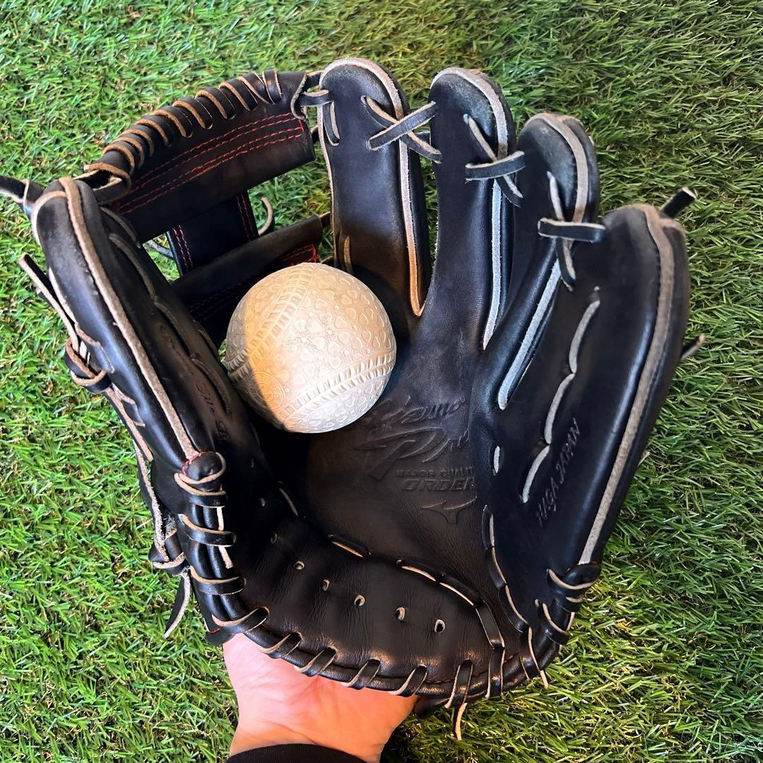 ミズノプロ 軟式 オーダーグローブ 坂本モデル サイズ9 波賀ジャパン 耕作