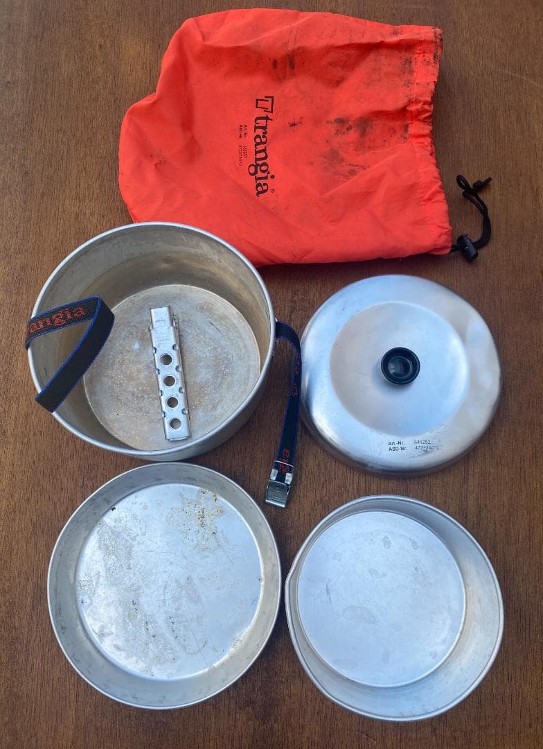 ★ ドイツ軍 放出 TRANGIA クック5点セット トランギア USED