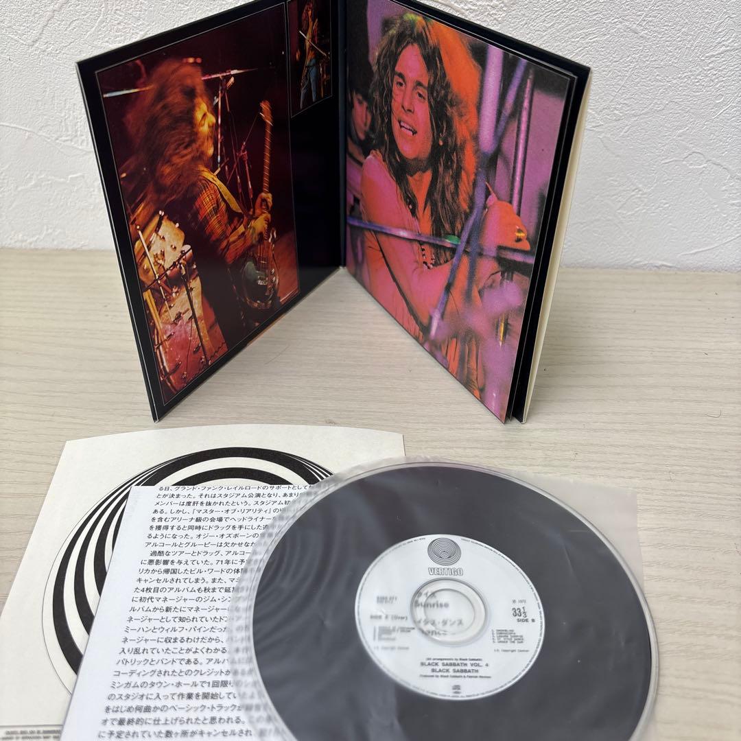 ブラック・サバス　紙ジャケ　ロック　バンド　洋楽　男性