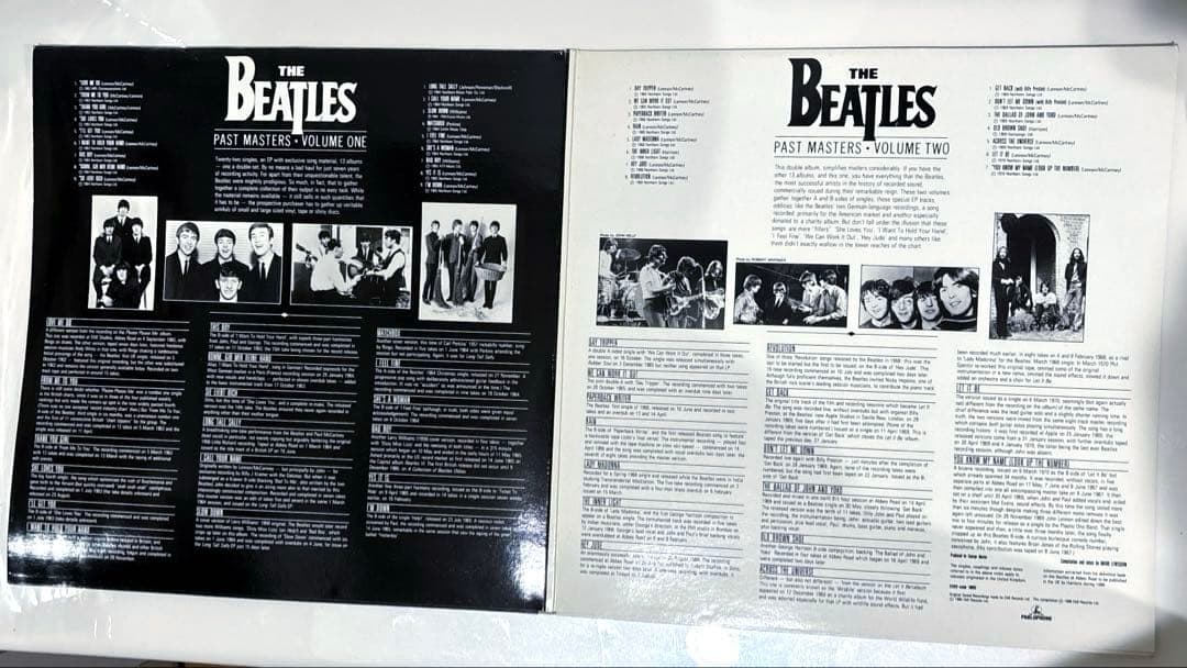 【特価品・UK盤】ビートルズ　パスト・マスターズ　初期プレス
