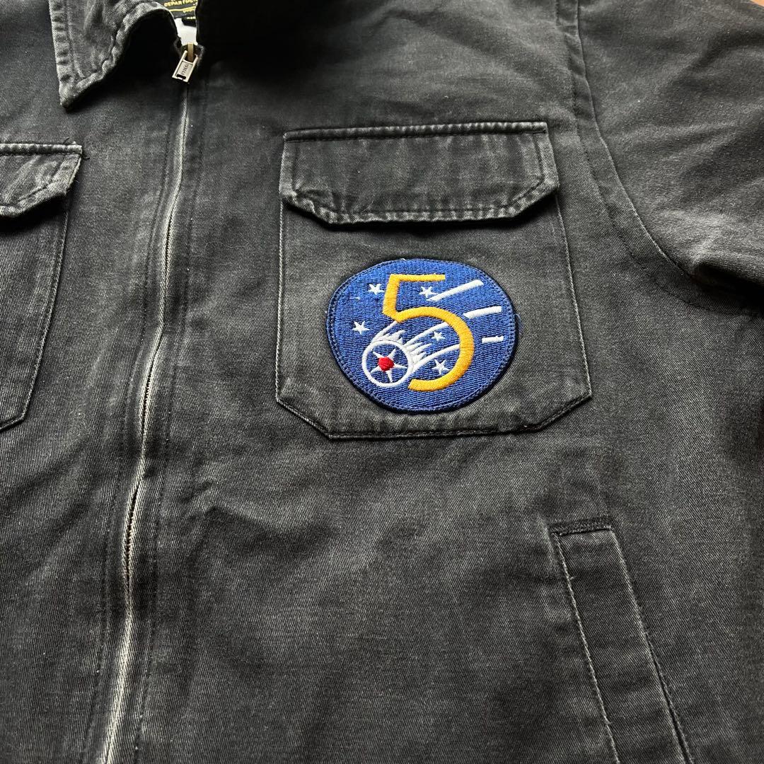 ジャケット・アウター HOUSTON AIR FORCE tour jacket souvenir