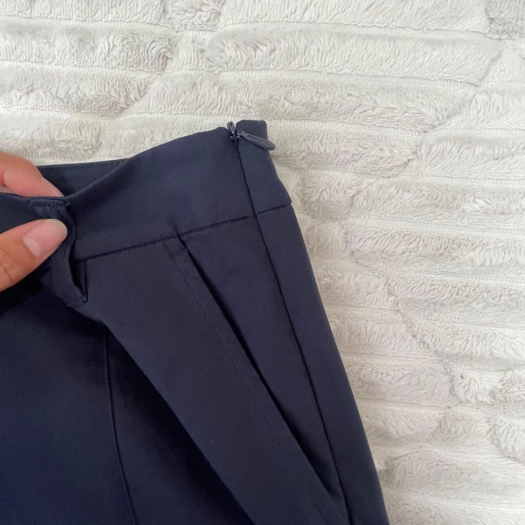 【美品】CLUNK クランク ゴルフスカート L ネイビー プリーツ 撥水 春夏