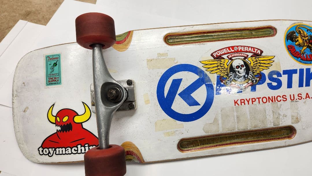 kryptonicsクリプトニクス　Kryptik スケートボードデッキ 古い