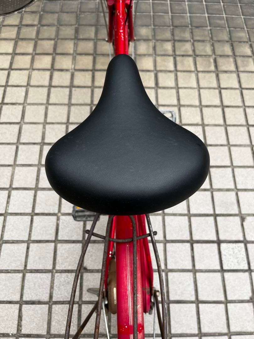 ブリヂストン BRIDGESTONE ママチャリ 赤