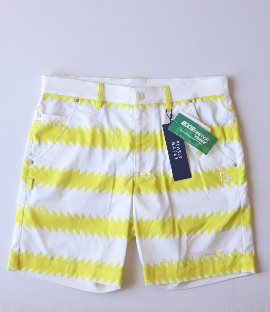 新品タグ付き【パーリーゲイツ】EXストレッチ仕様 ショートパンツ 5(L)