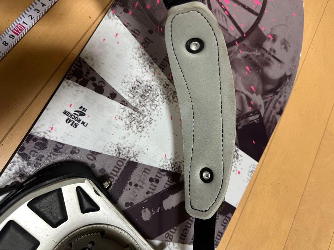 スノーボード SLQ 152cm ビンディング　NAKED S/M セット