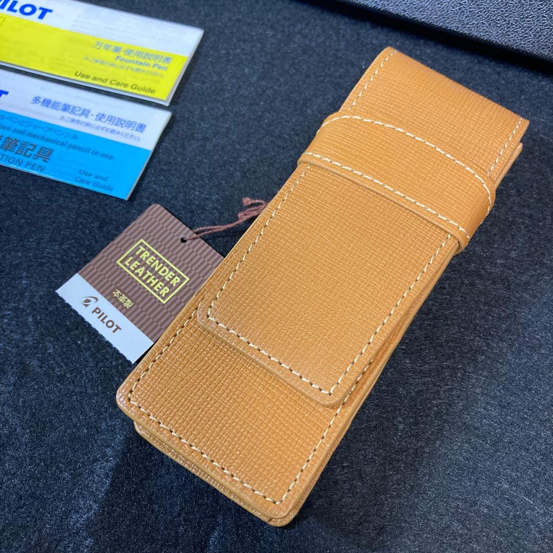 PILOT 万年筆・ボールペンセット 14k 585 SF 細字 軟