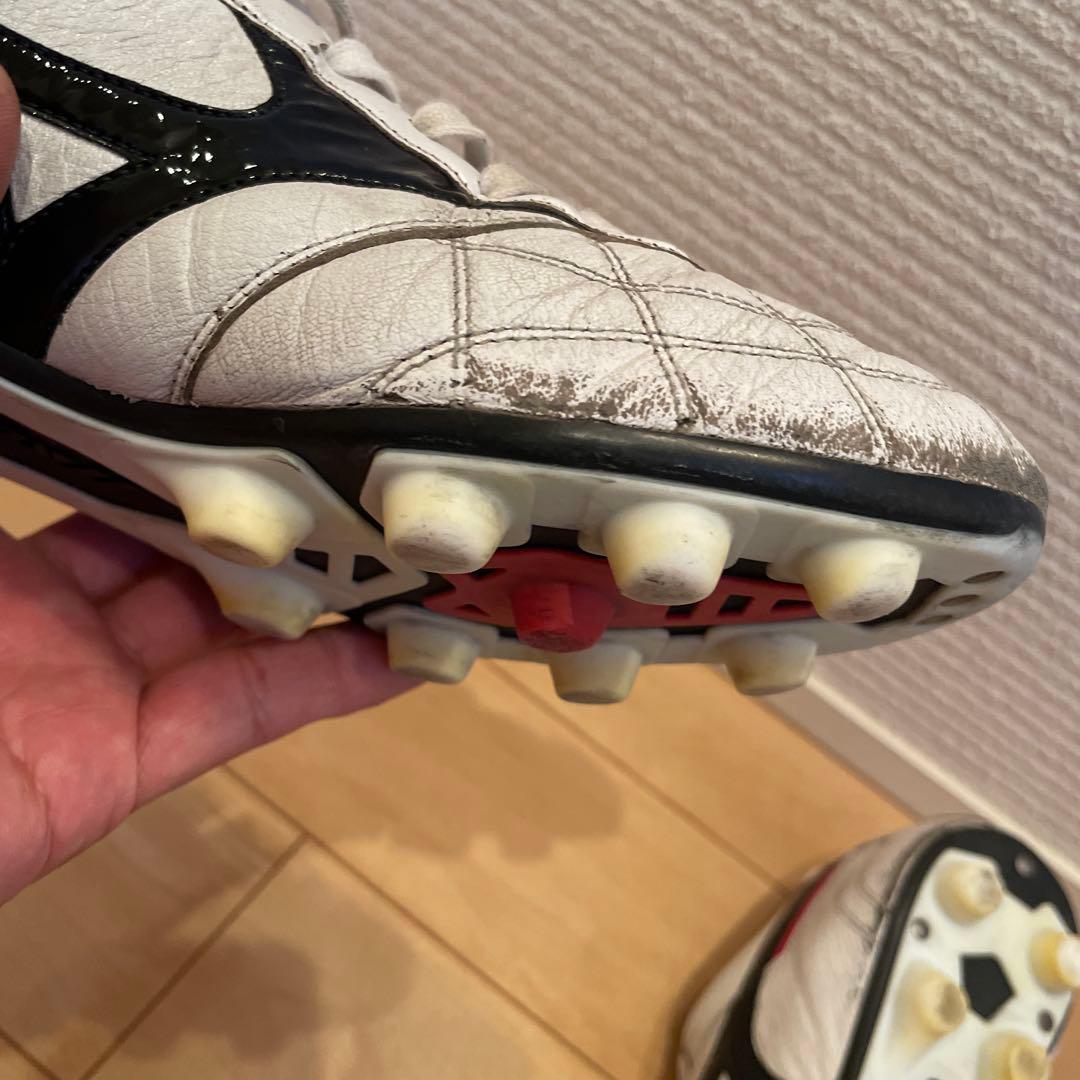 j*i様 MizunoMoreliaサッカーシューズ ホワイト/ブラック(27.