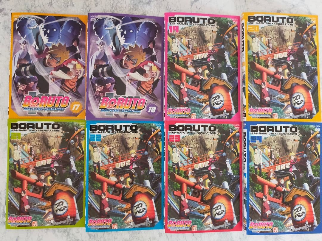 DVD　BORUTO ボルト 1~29巻、劇場版　計30巻