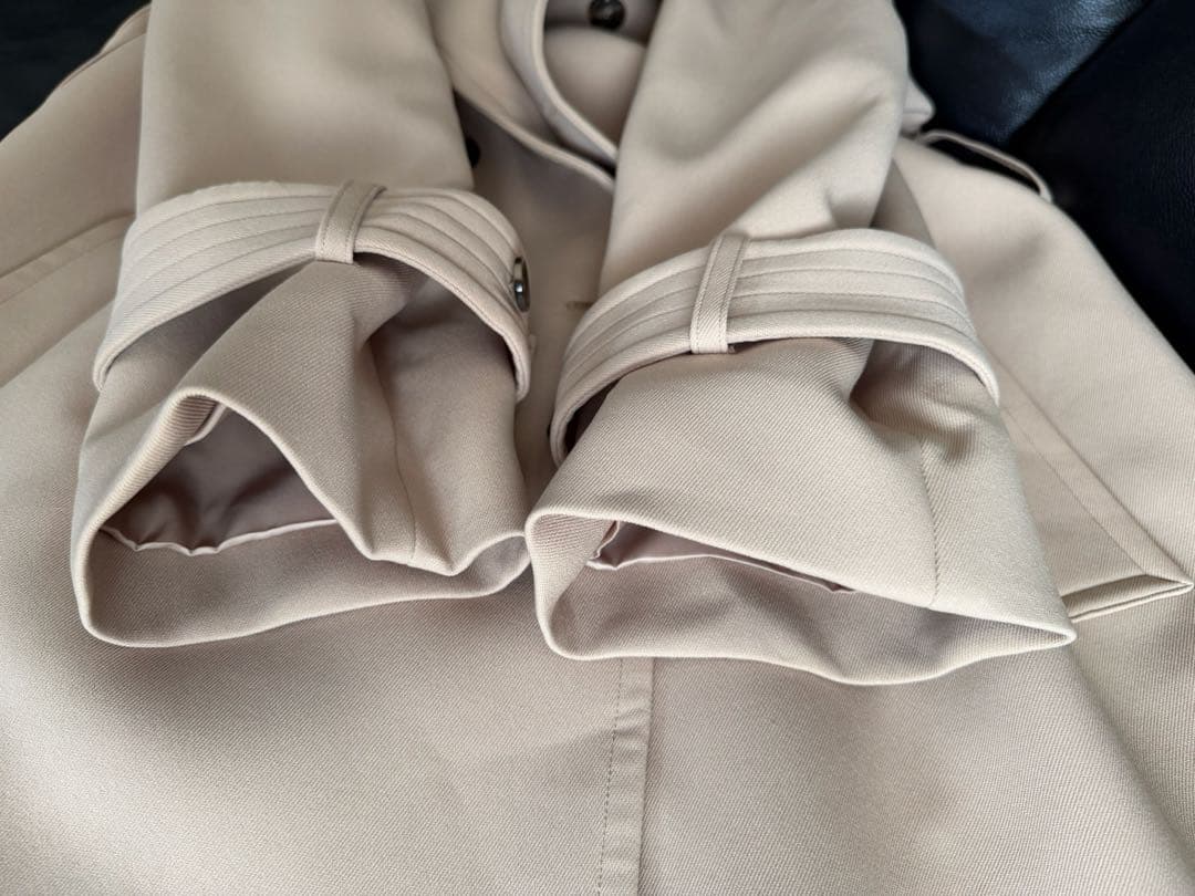 laubeblanc ローブブラン Wide belt Trench coat
