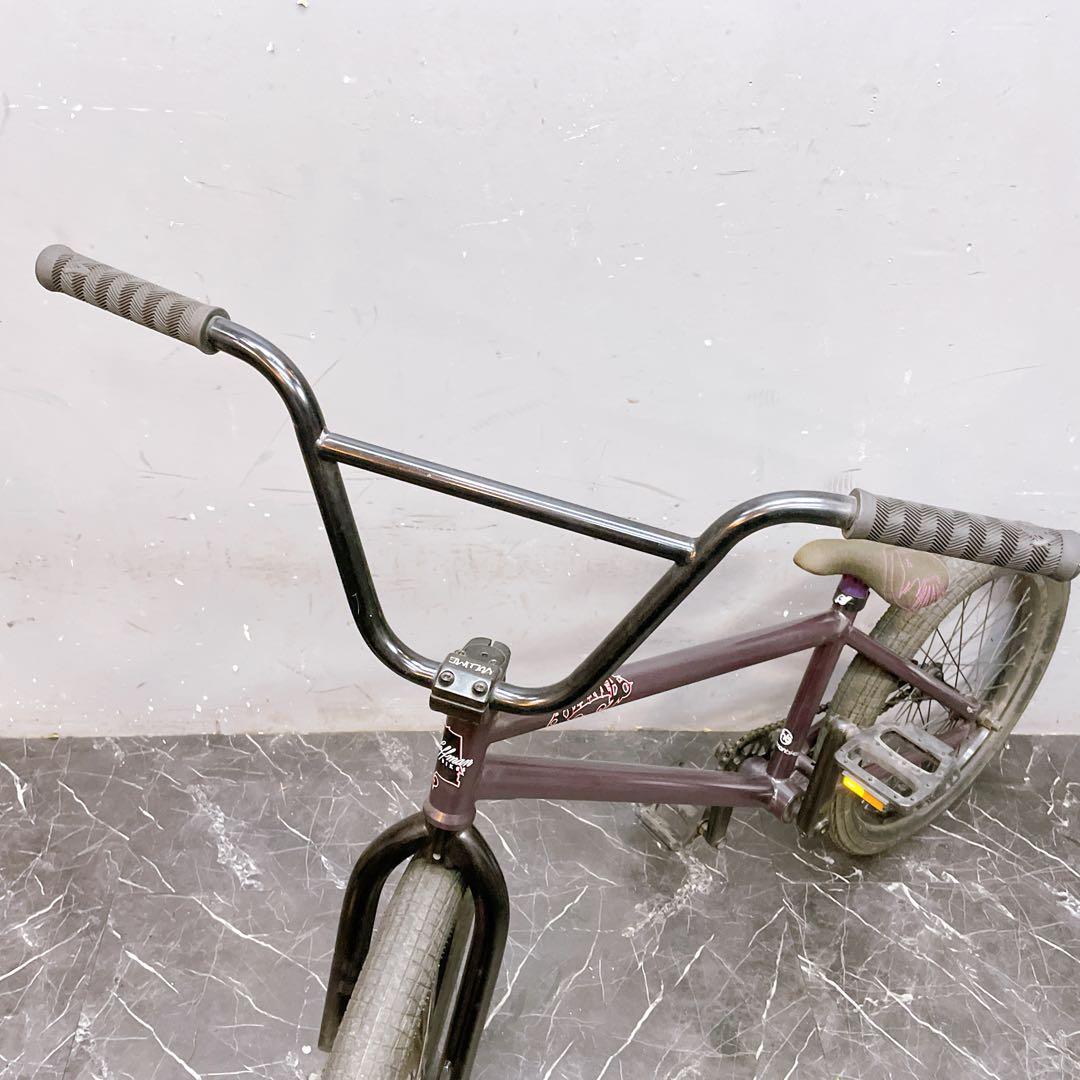 分解配送【926】BMX volume モトクロス パープル 20インチ