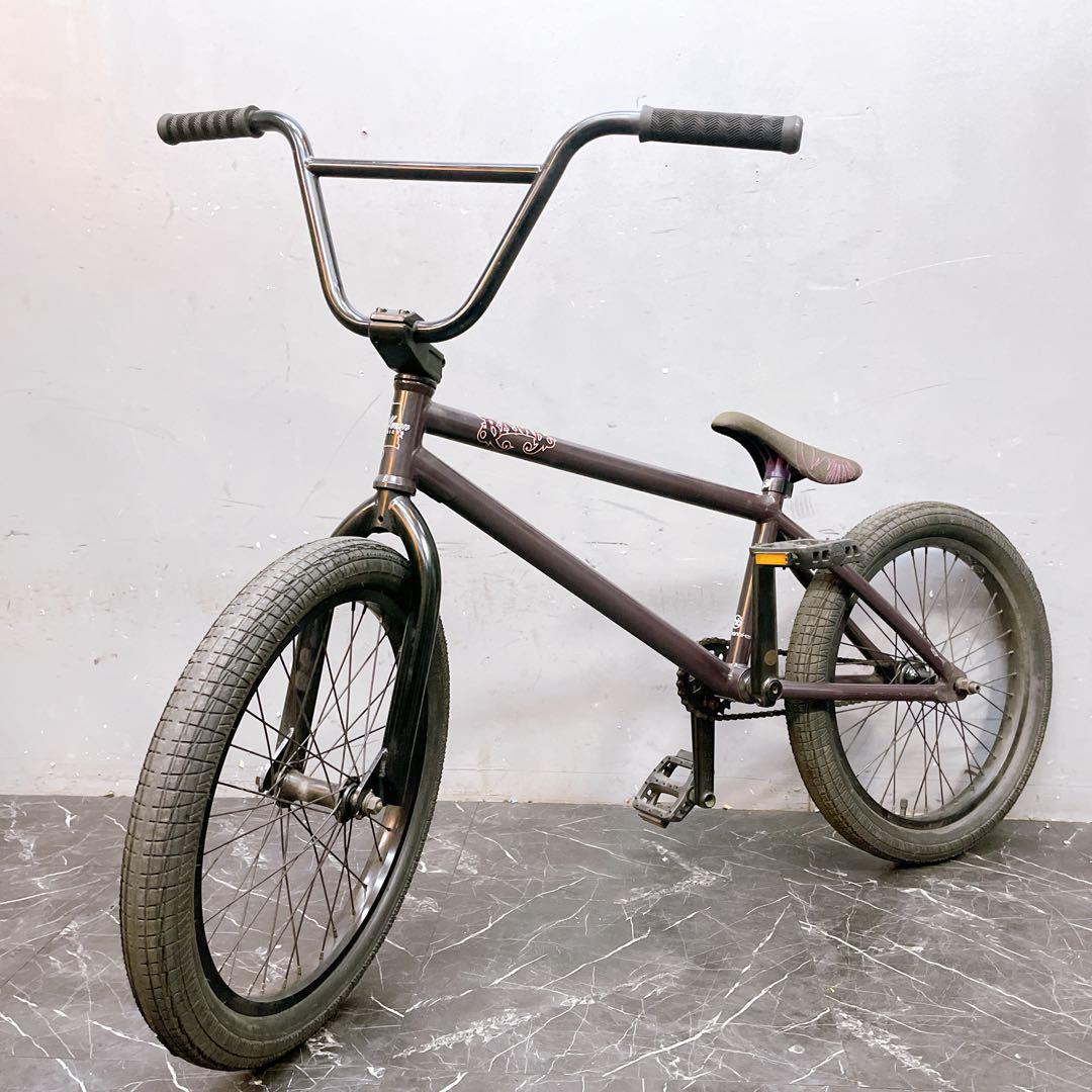 分解配送【926】BMX volume モトクロス パープル 20インチ