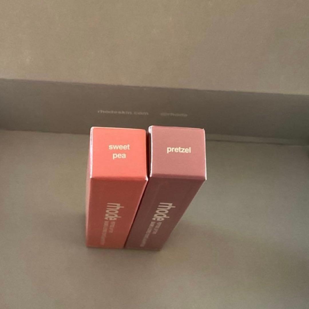 ラスト1点 RHODE SKIN 限定 ペプチド リップ ティントPRETZEL