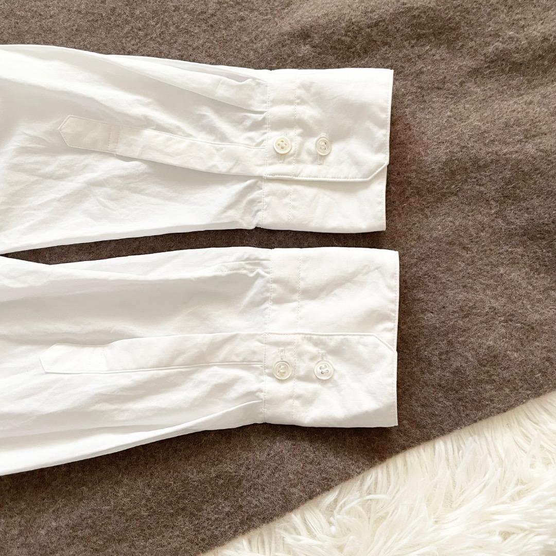 FRAMeWORK トーマスメイソン 2WAY シャツ 白 カシュクール