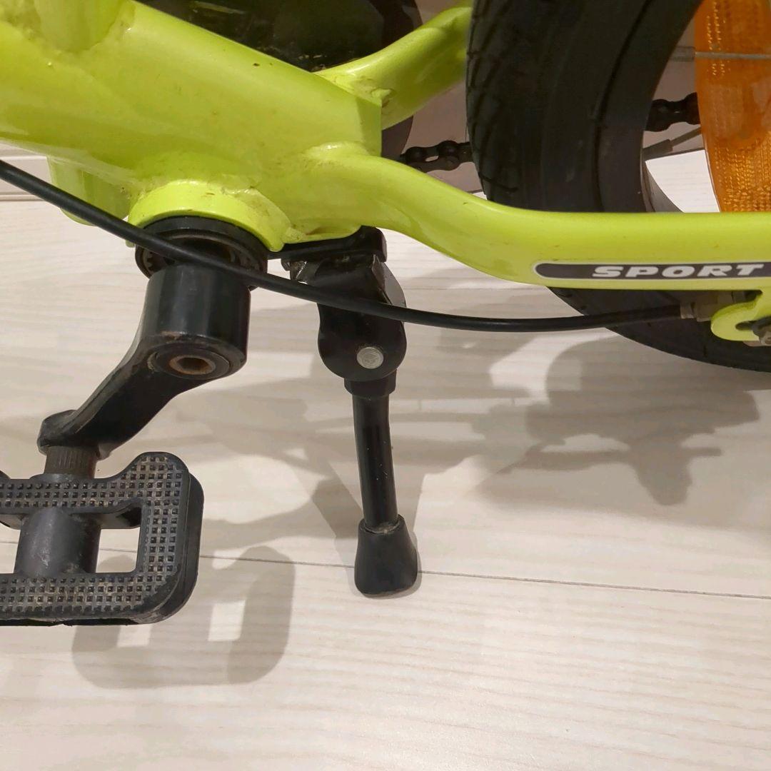 【ベル、キックスタンド付き】ストライダー 14x イエロー 本体