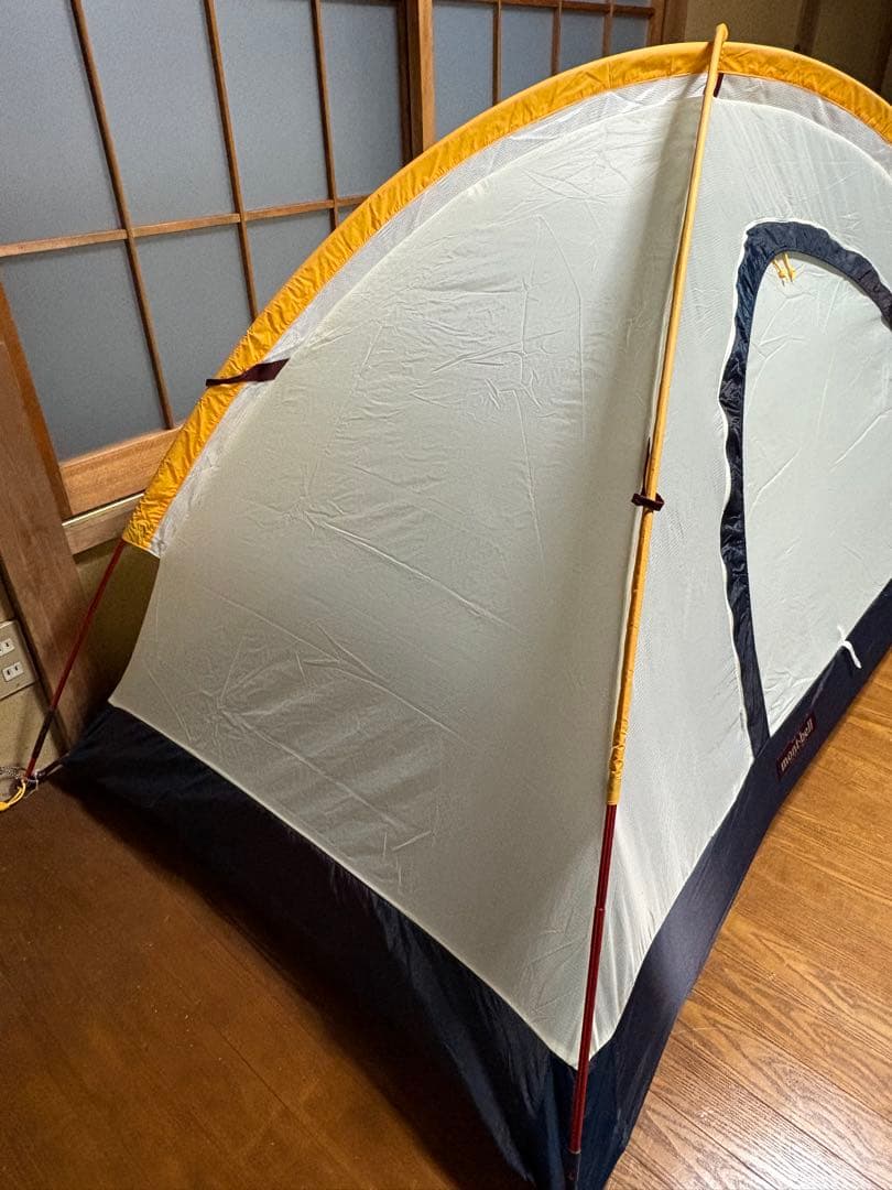 モンベル　旧型ステラリッジ1　未使用だけど長期保管品