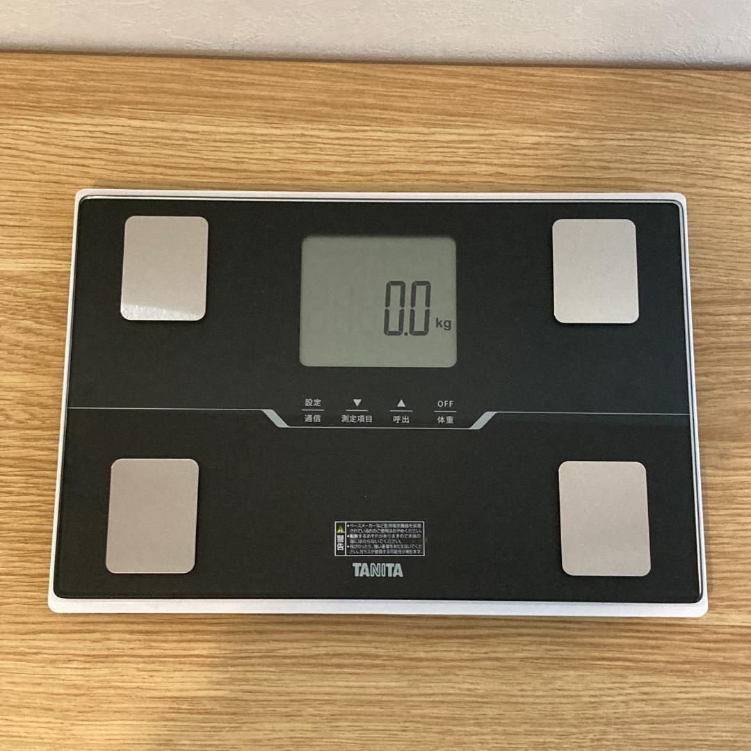 タニタ体組成計 スマホ連動 ヘルスメーター BC-768 ブラック
