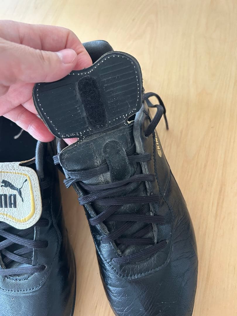 PUMA KING ターフシューズ 26.5cm ブラック×ホワイト