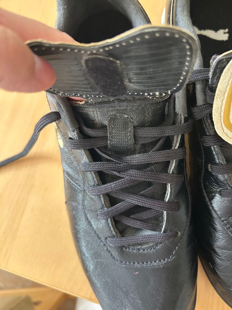 PUMA KING ターフシューズ 26.5cm ブラック×ホワイト