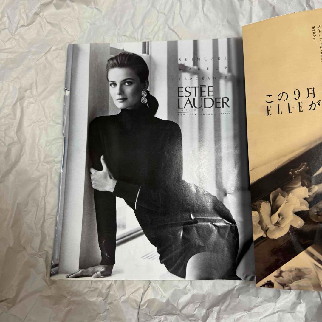 ELLE JAPON エルジャパン 1989 7月号 川久保玲 山本耀司