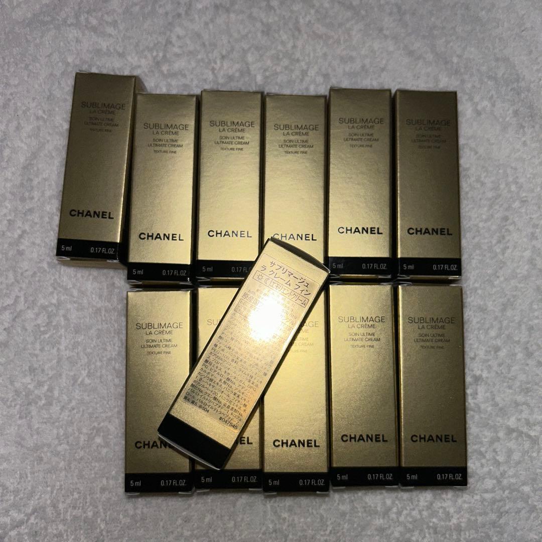 シャネル サブリマージュ ラ クレーム フィン サンプル 12個セット 5ml