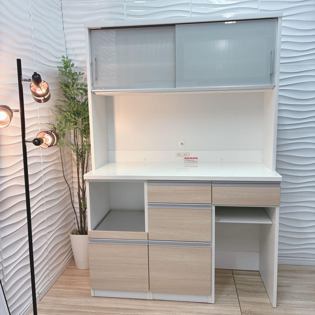 ◇大阪府全域 神戸市 配達料無料！◇高橋木工所◇キッチンボード食器棚◇幅120◇