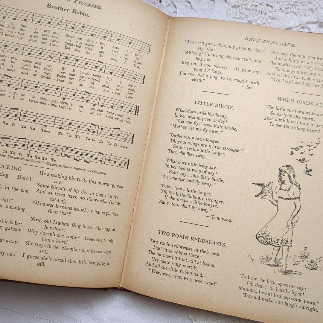 稀少1902アンティーク絵本 児童書 洋書 ヴィクトリアン ジャンクジャーナル