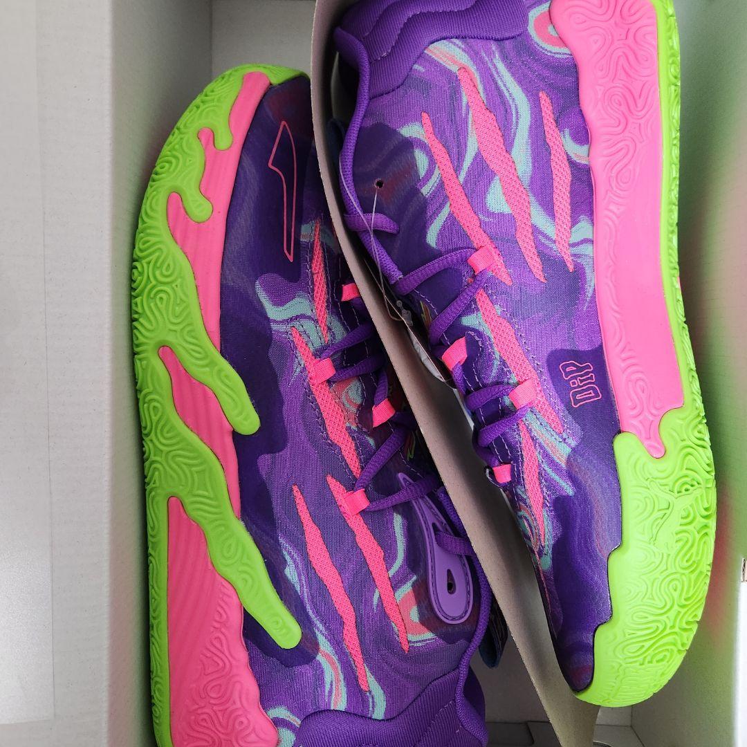 【未使用✨️28㎝】プーマ MB.03 TOXIC パープル×グリーン 箱タグ付