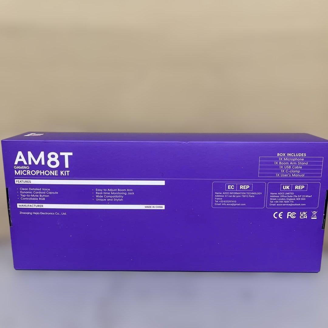 601518 FIFINE XLR/USB ゲーミングマイクセット AM8T