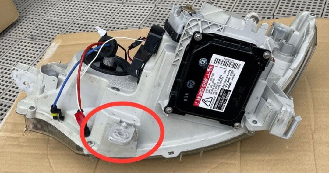 L375 タントカスタム 加工 ヘッドライト