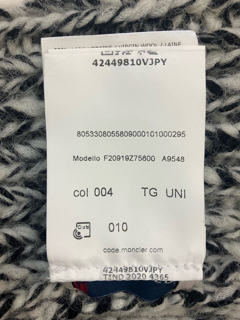 【正規未使用品】MONCLER ニット帽