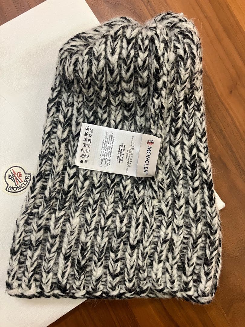 【正規未使用品】MONCLER ニット帽