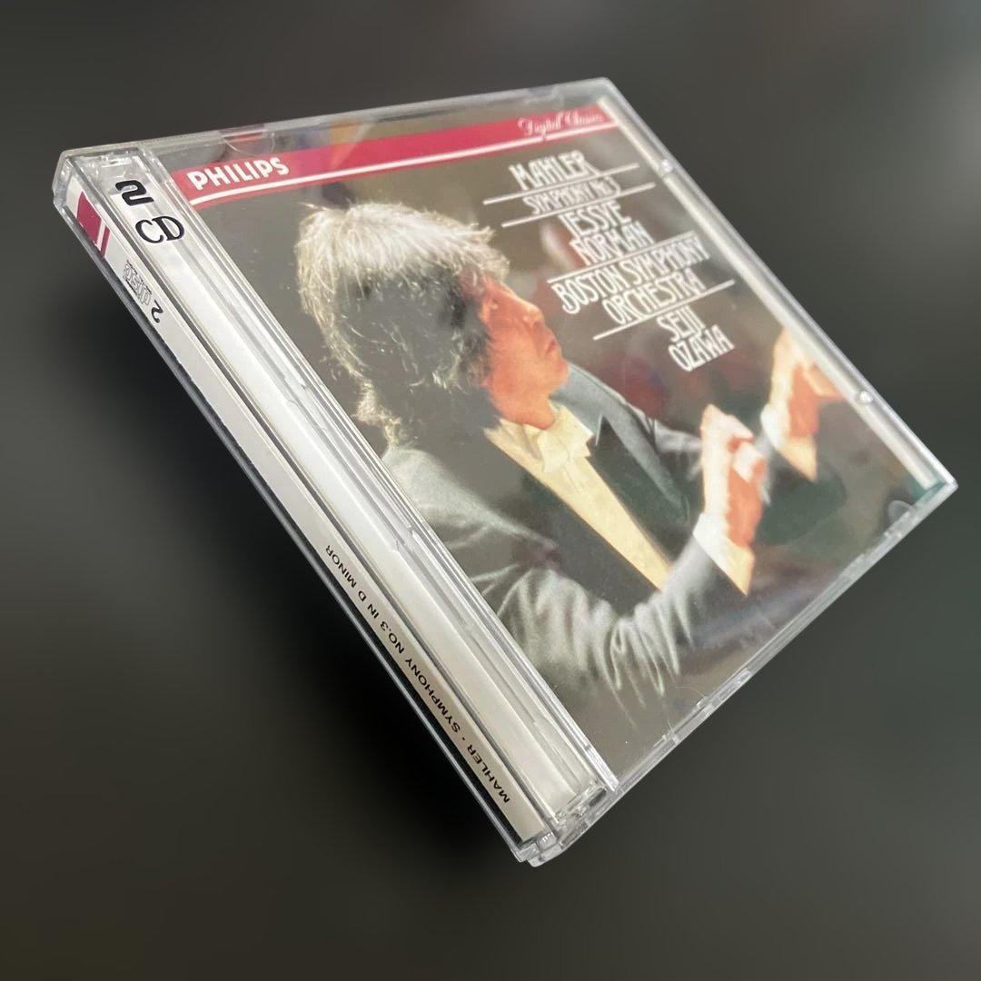 【売約済】小澤征爾&ボストン響／マーラー：交響曲第３番　2CD