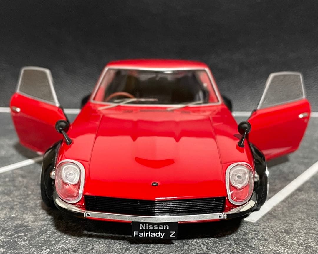 デックン　1/24 アシェット 国産名車 フェアレディ240Z改 カスタム