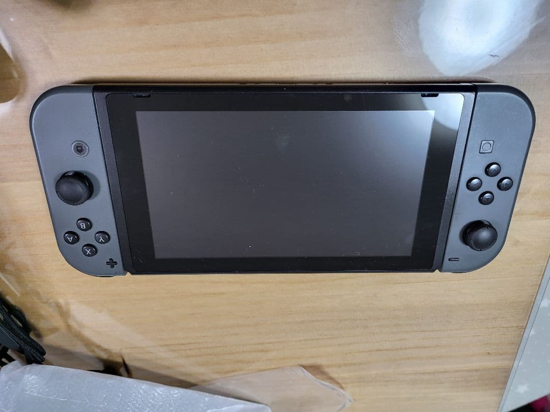 か*食様 Nintendo Switch グレー 本体 難有り