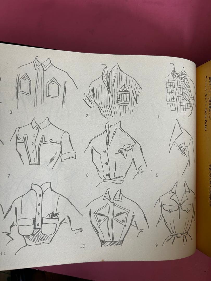 デザイン便利帖　装苑編集部選　文化服装学院出版局　1954年